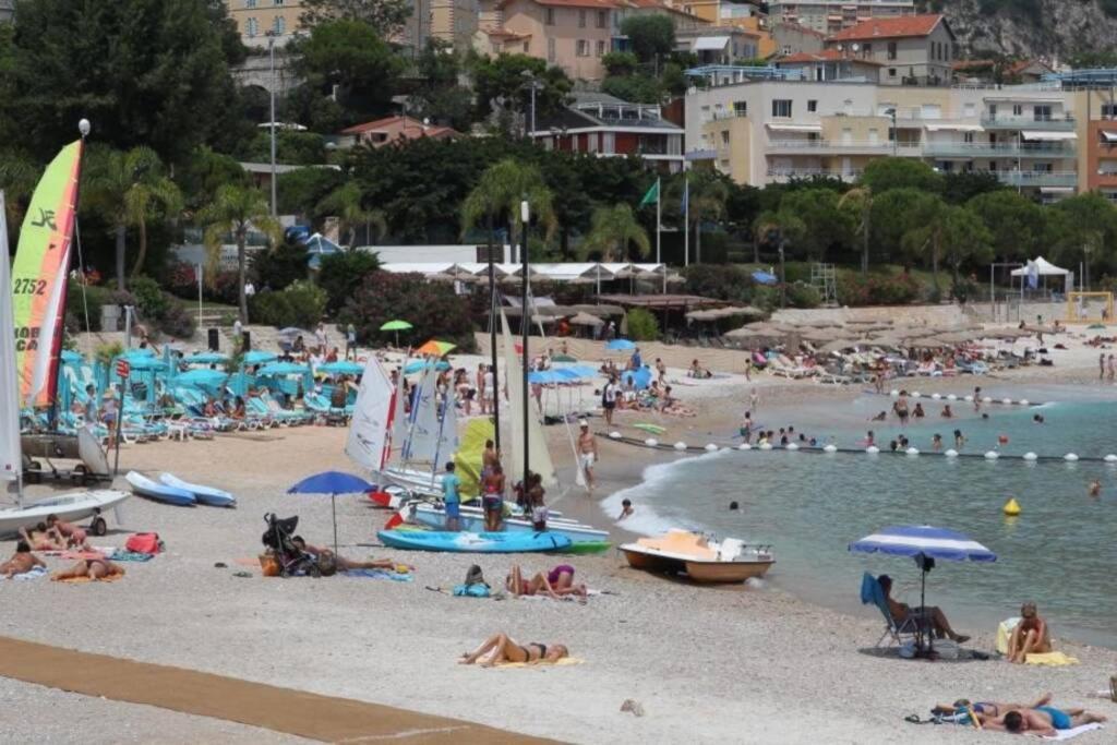 Appartement Grande Terrasse A Cote Monaco & Plage Saint-Antoine  Kültér fotó