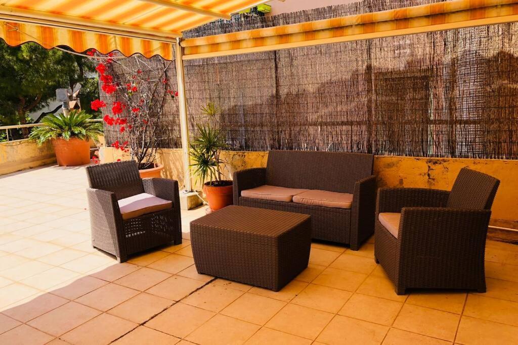 Appartement Grande Terrasse A Cote Monaco & Plage Saint-Antoine  Kültér fotó