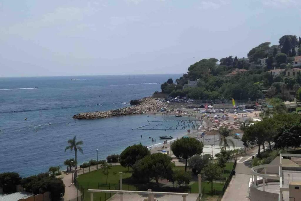 Appartement Grande Terrasse A Cote Monaco & Plage Saint-Antoine  Kültér fotó